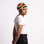 Jamaican Star Slouchy Beanie