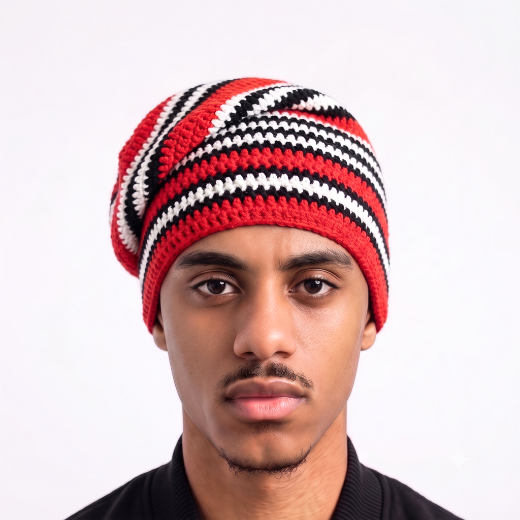 Igbo Heritage Slouchy Beanie