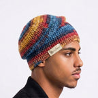 Autumn Multicolor Crochet Beanie
