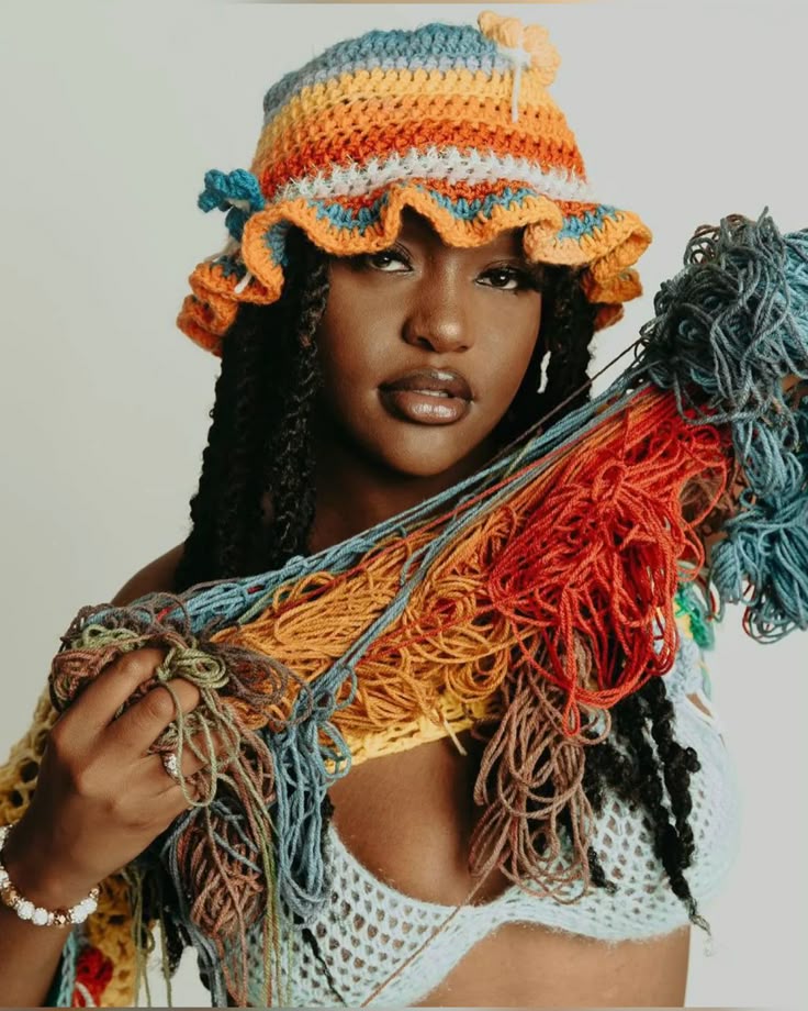Handmade Crochet Bucket Hat